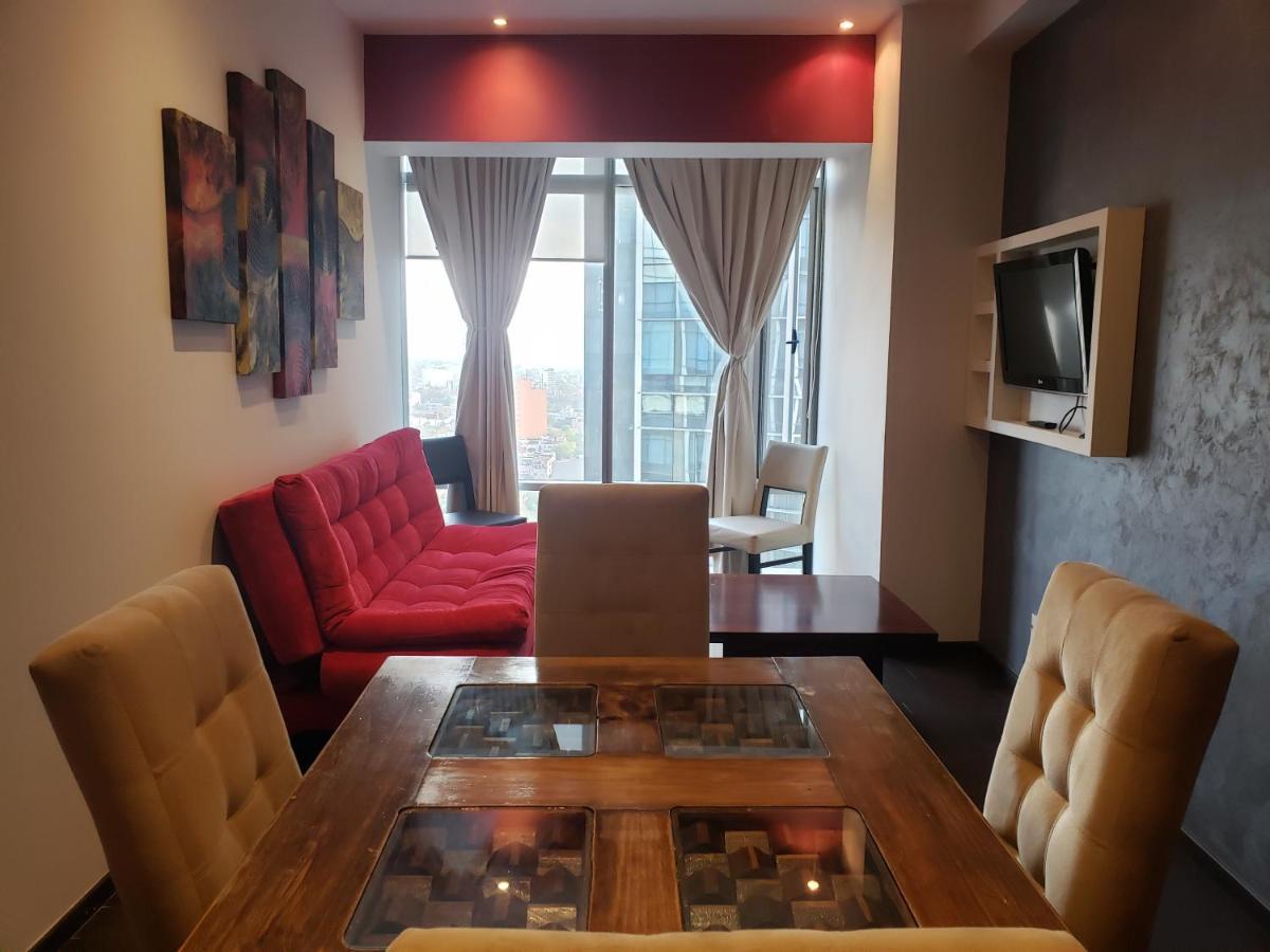 The Plaza Residenses Reforma Apartment Kota Meksiko Bagian luar foto
